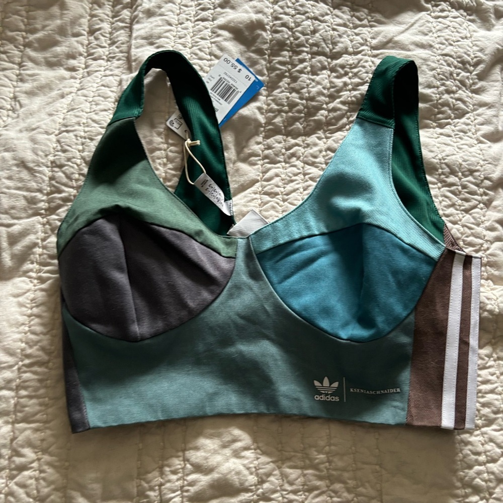 Ksenia Schnaider for Adidas Crop Top